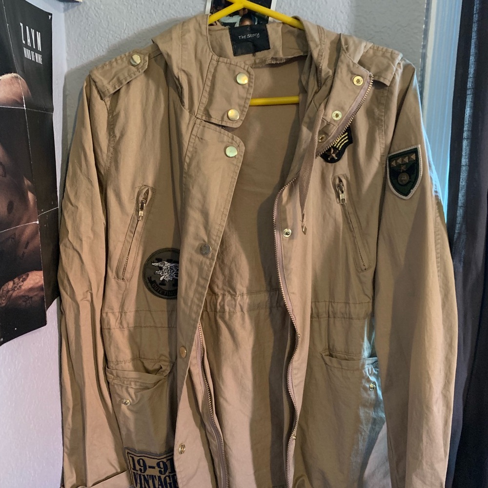 Tan jacket
